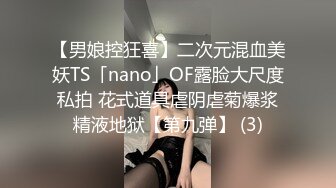 【男娘控狂喜】二次元混血美妖TS「nano」OF露脸大尺度私拍 花式道具虐阴虐菊爆浆精液地狱【第九弹】 (3)