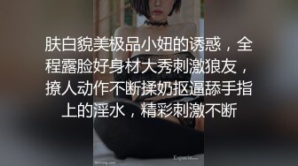 肤白貌美极品小妞的诱惑，全程露脸好身材大秀刺激狼友，撩人动作不断揉奶抠逼舔手指上的淫水，精彩刺激不断