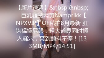 【新片速遞】&nbsp;&nbsp;⭐巨乳骚货网黄Namprikk【NPXVIP】OF私拍8月最新 肛钩猛撬屁眼，粗大道具同时插入骚穴，爽到颤抖不停！[133MB/MP4/14:51]